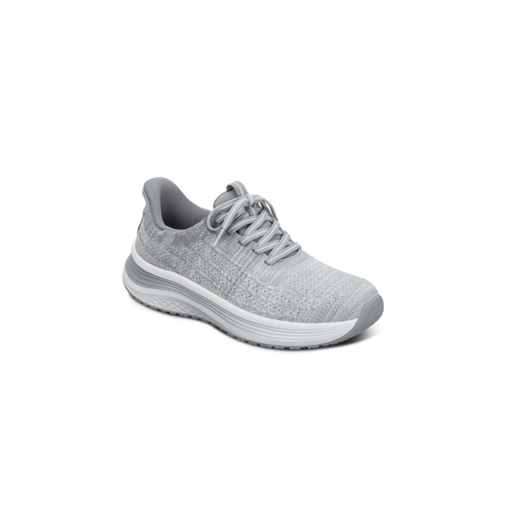 OrthoFeet Women's Nira Hands Free Sneaker - Gray
