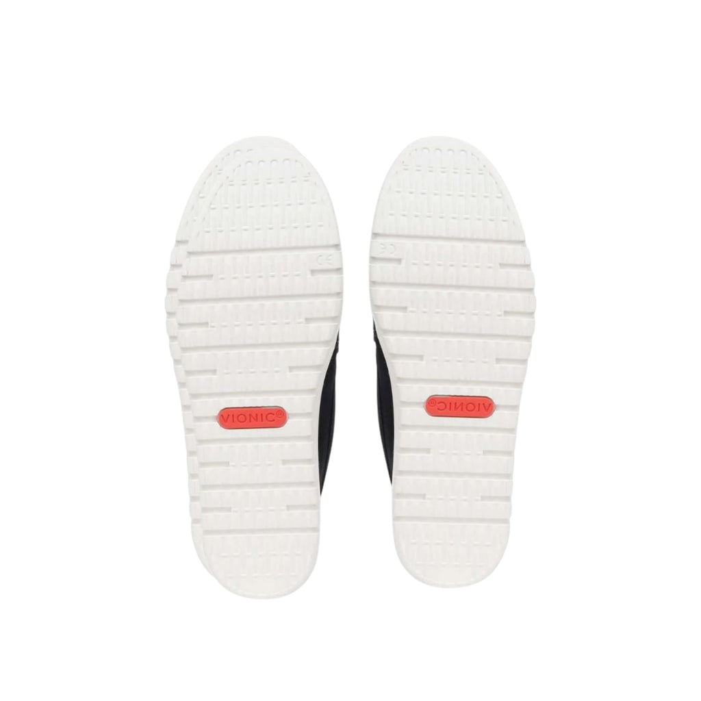 Vionic Women's Uptown Loafer Navy / White Suede Shoes