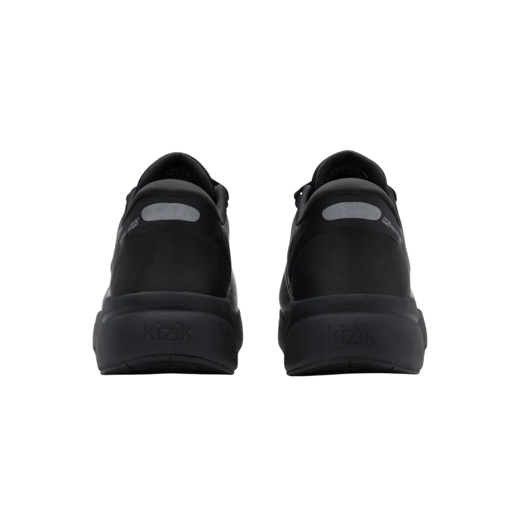 Kizik Men’s Freedom Pro SR Hands-Free Slip-Resistant Sneakers – Blackout