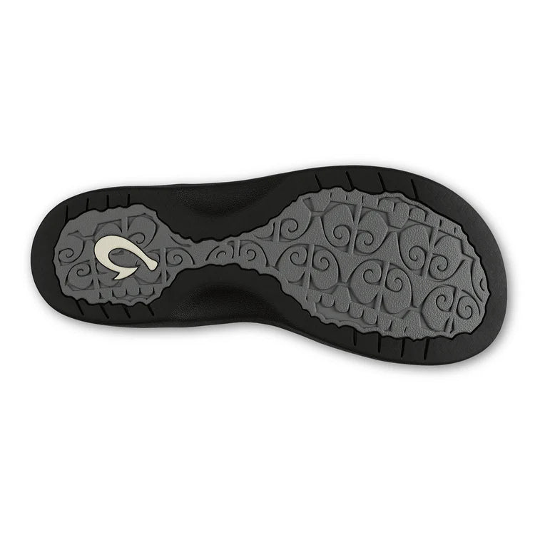 OluKai Women's 'Ohana Sandal – Bright White/Black