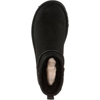 UGG Women's Classic Ultra Mini Boots - Black Suede