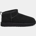 UGG Women's Classic Ultra Mini Boots - Black Suede