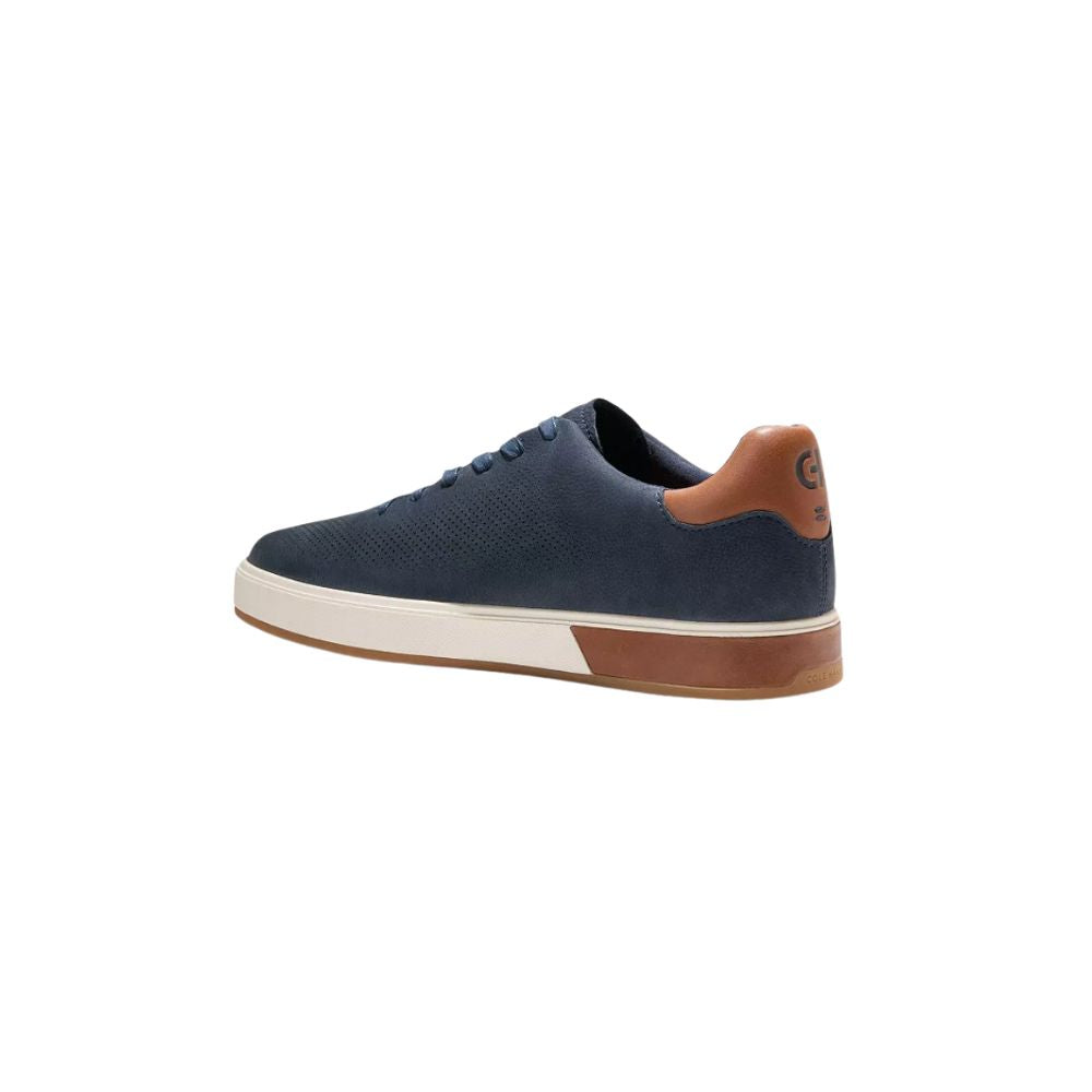Cole Haan Men’s GrandPrø Angleace Sneakers – Navy Blazer / British Tan / Gum