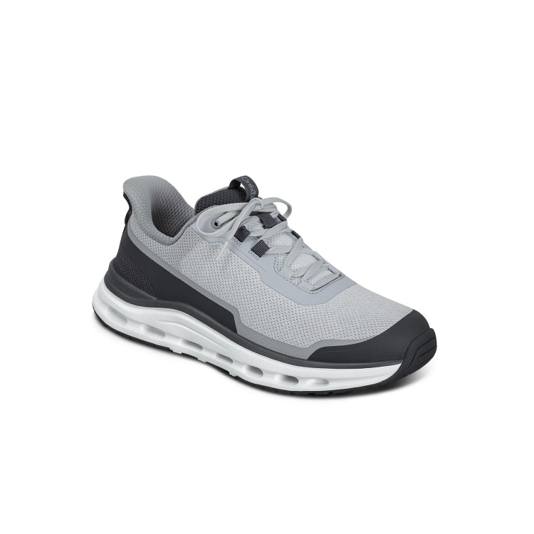 Orthofeet Shoe Journey Men’s Hands-Free Sneaker - Gray/Black - Structured  Slip-On