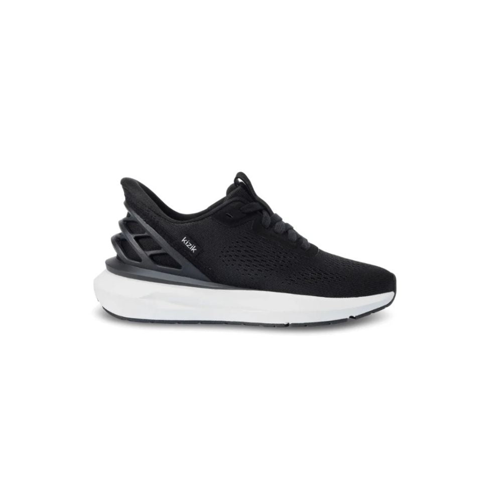Kizik Men’s Athens 2 Hands-Free Slip-On Sneakers – Black/White