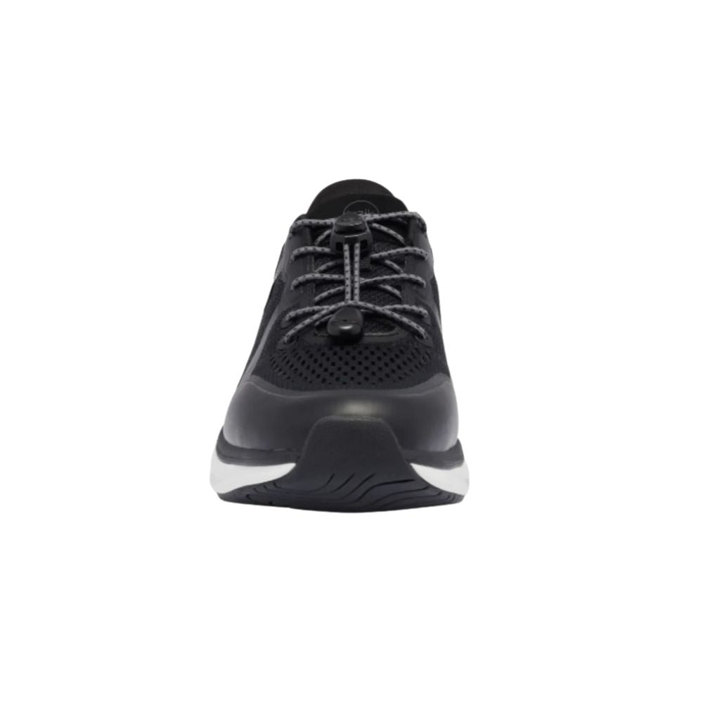 Kizik Women’s London Lightweight Hands-Free Walking Shoes – Black / White