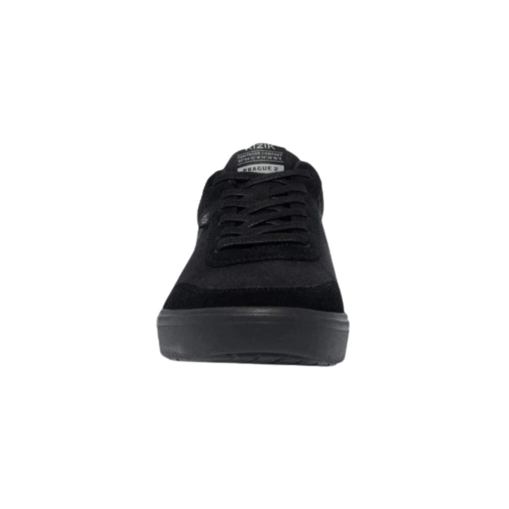 Kizik Men’s Prague 2 Hands-Free Canvas Slip-On Sneakers – Blackout