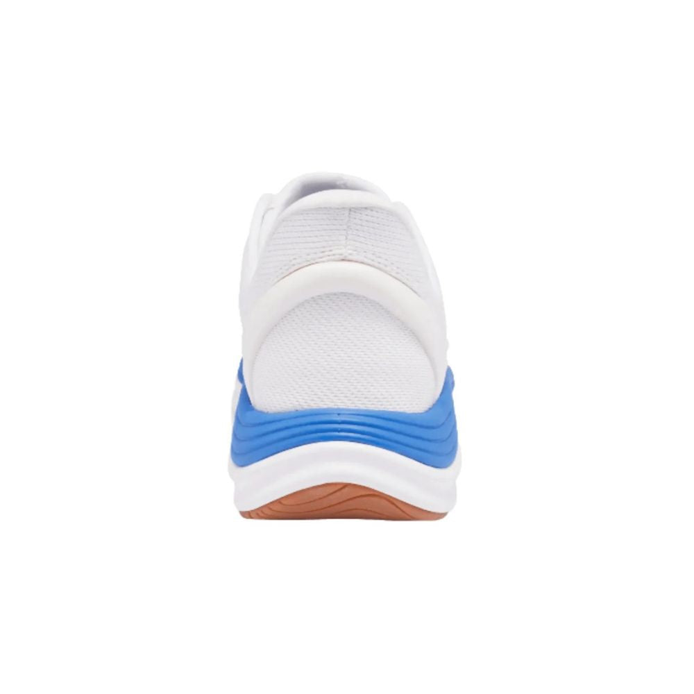 Kizik Men’s London Hands-Free Slip-On Sneakers – Bright White / Supersonic