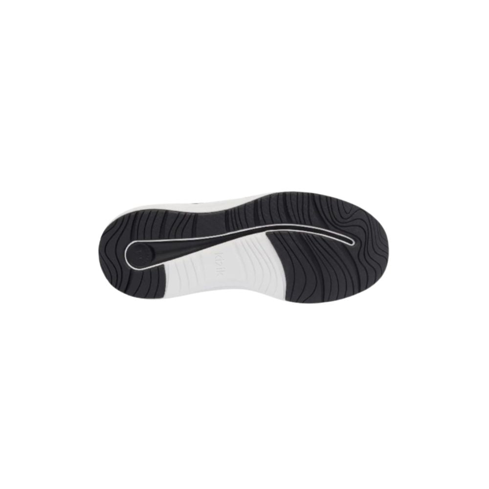 Kizik Women’s London Lightweight Hands-Free Walking Shoes – Black / White
