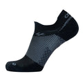 OS1st Plantar Fasciitis Socks No Show Black