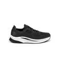 Orthofeet Race Men’s Comfort Walking Shoe - Black  - Extended Capacity  Sneaker