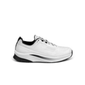 Orthofeet Race Men’s Comfort Walking Shoe - White  - Spacious Fit Athletic Sneaker