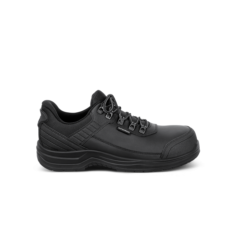 Orthofeet Shoe Slate Men’s Hands-Free Work Shoe - Black - Slip-Resistant & Comfort