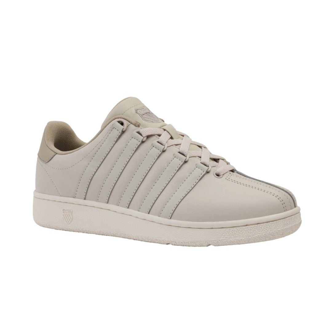 K-Swiss Men's Classic VN Light Gray/Peyote/Snow White Sneakers