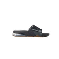Reef Fanning + Slide Sandals - Men's - Black/Grey