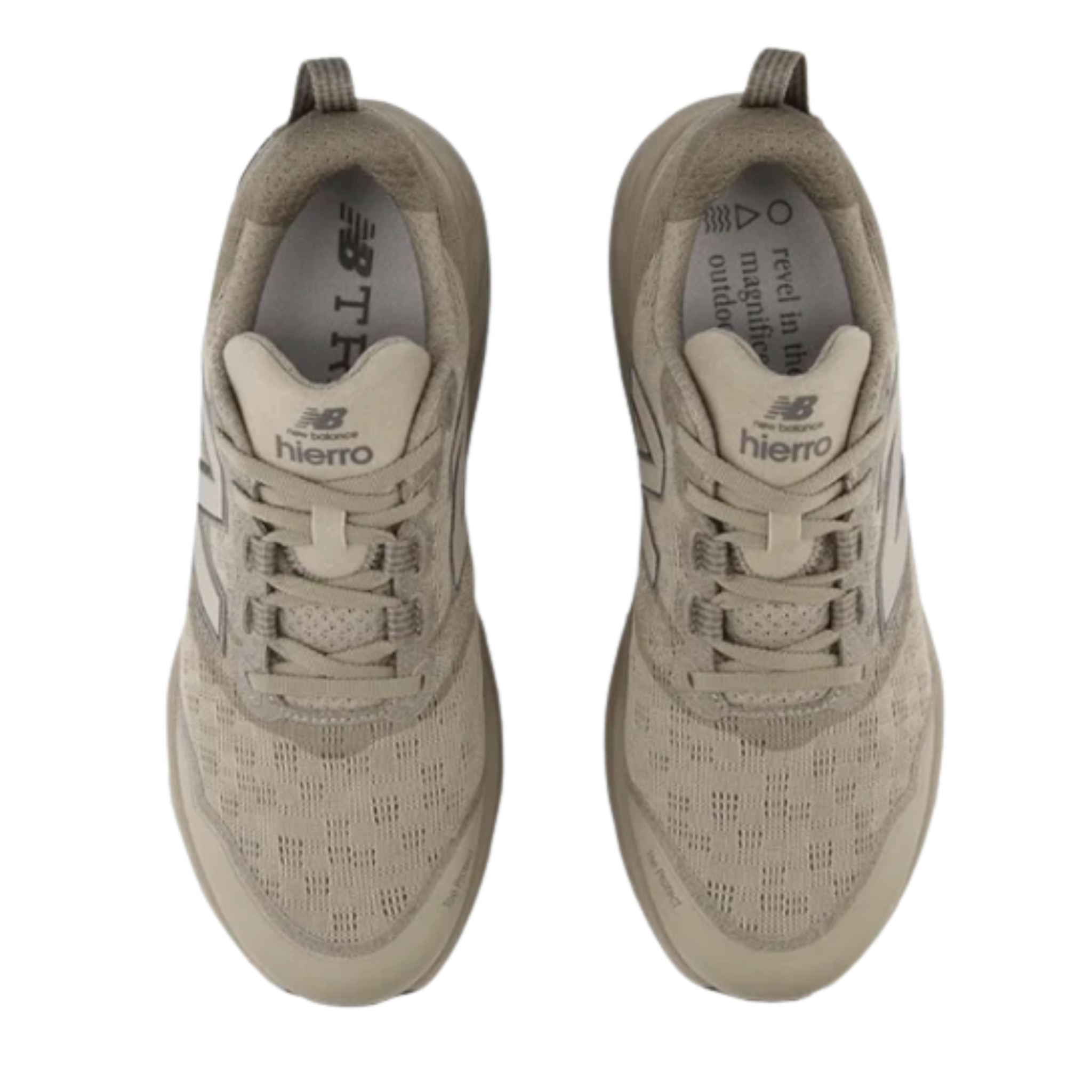 New Balance Men's Fresh Foam X Hierro V9 Trail Running Shoe - Brown Grey