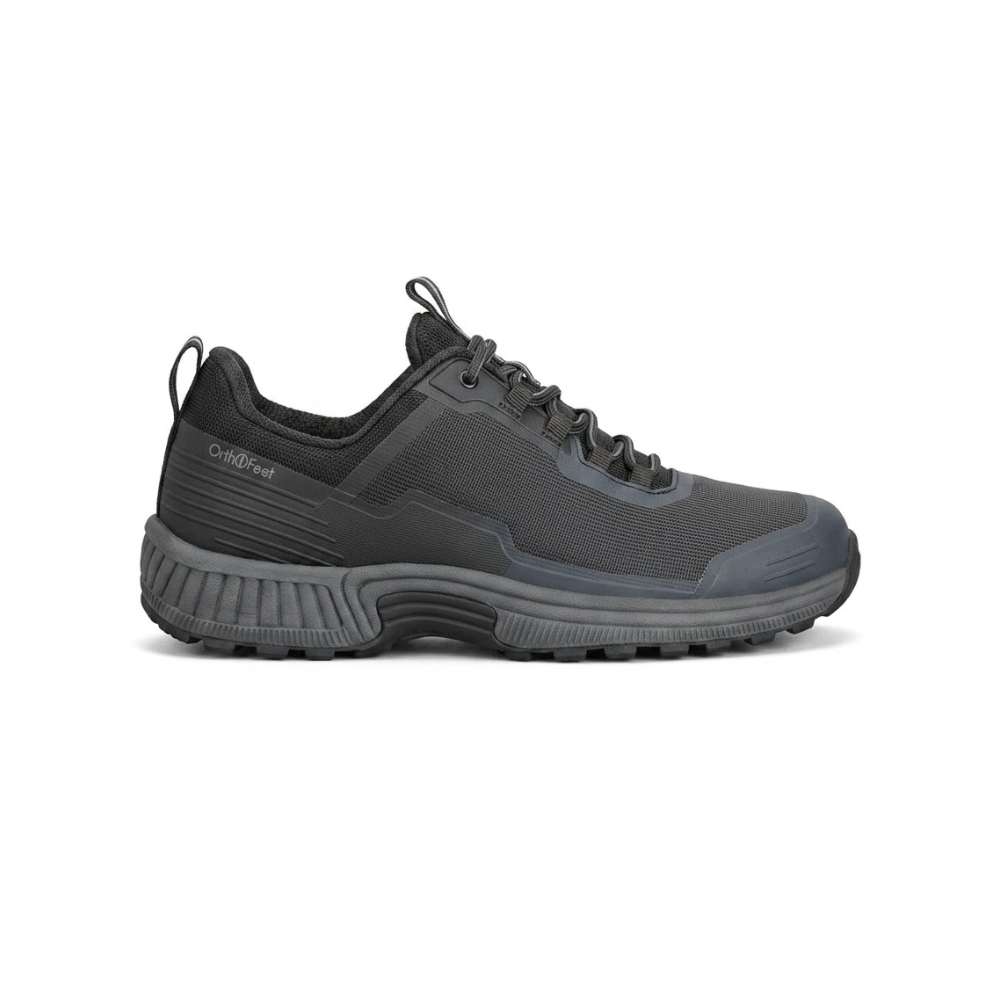 Orthofeet Bristol Women's Comfort Hiking Shoes Black Wide Toe Box