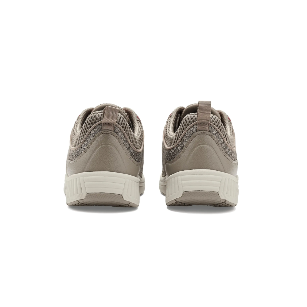 Orthofeet Shoe Edgewater Women’s Comfort Walking Shoe - Taupe - Generous Fit