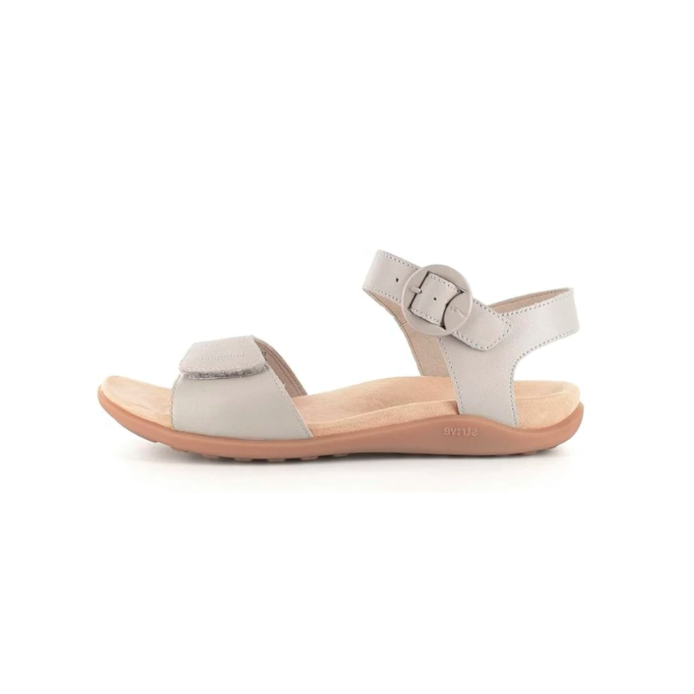 Strive Bay Women's Supportive Comfort Latte Sandal