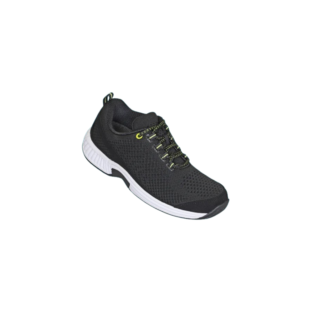 OrthoFeet Women's Coral Sneaker - Black
