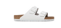 Birkenstock Arizona Soft Footbed White Leather Unisex Sandal