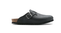 Birkenstock Unisex Boston BS Oiled Leather Clog Sandal - Black