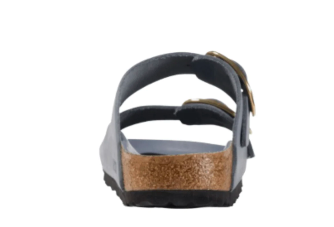Birkenstock Arizona Big Buckle | Basalt Gray Oiled Leather