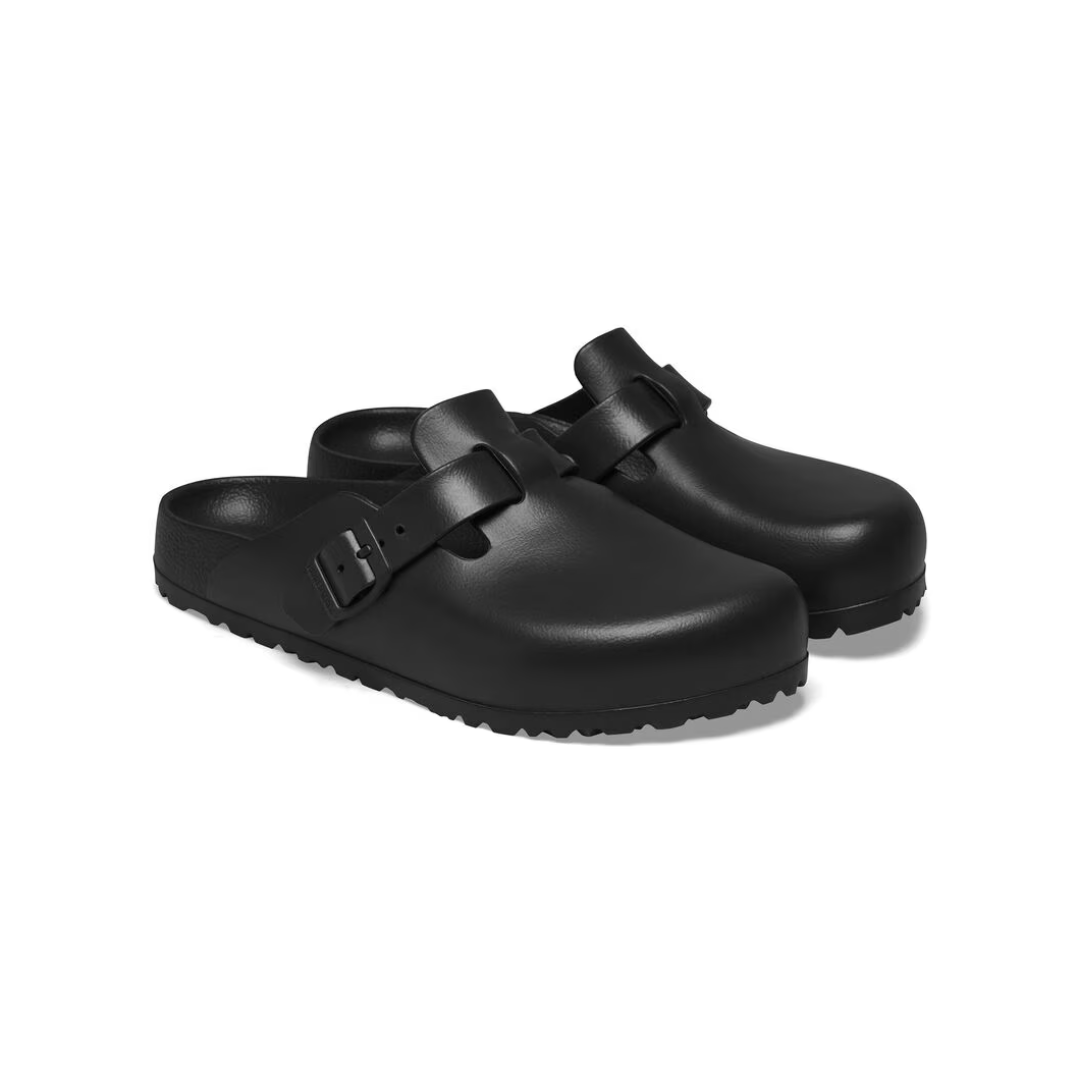 Birkenstock Boston – EVA Black Slip-On Comfort Clog Slipper