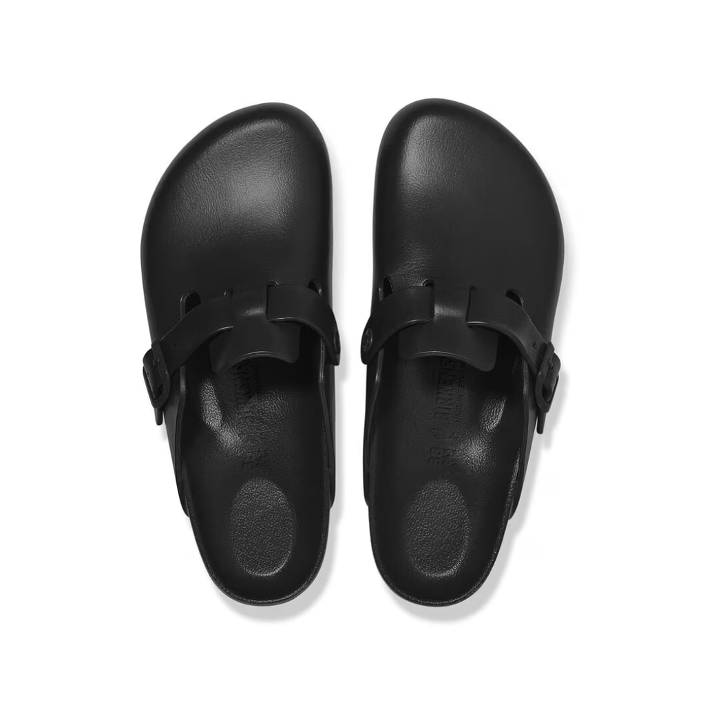 Birkenstock Boston – EVA Black Slip-On Comfort Clog Slipper