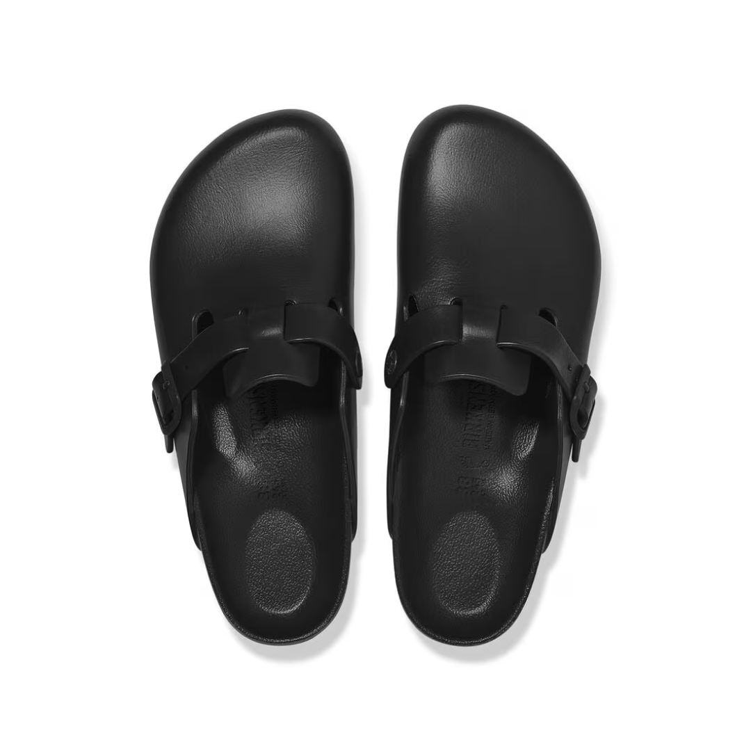 Birkenstock Boston – EVA Black Slip-On Comfort Clog Slipper