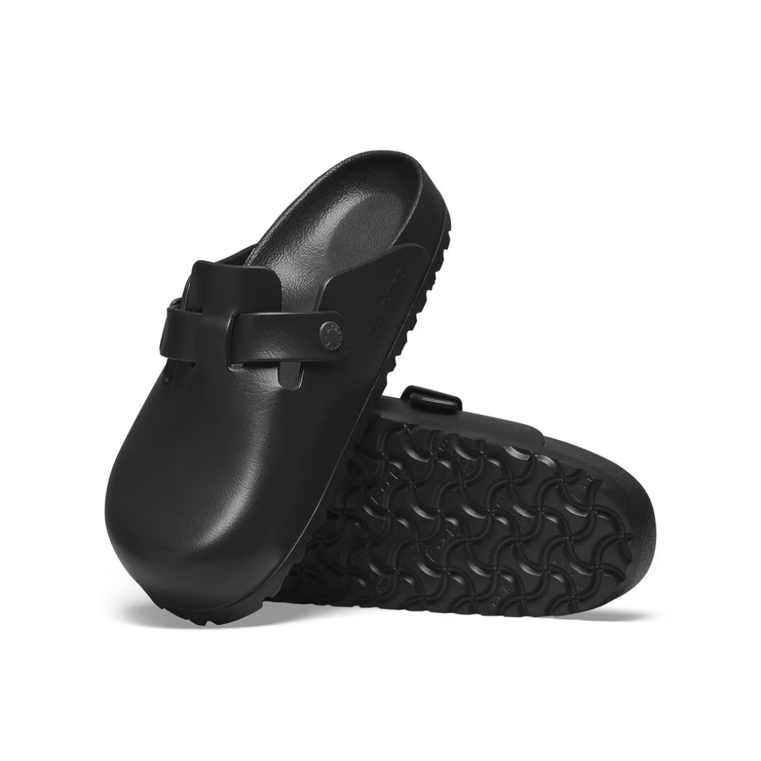 Birkenstock Boston – EVA Black Slip-On Comfort Clog Slipper