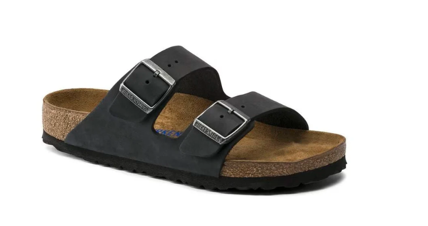 Birkenstock Arizona Soft Footbed - Oiled Black Sandal