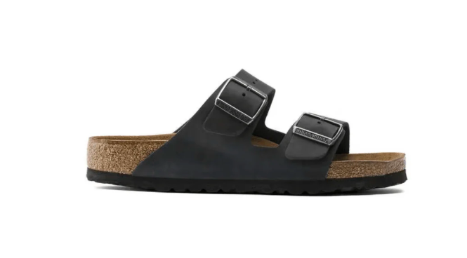 Birkenstock Arizona Soft Footbed - Oiled Black Sandal