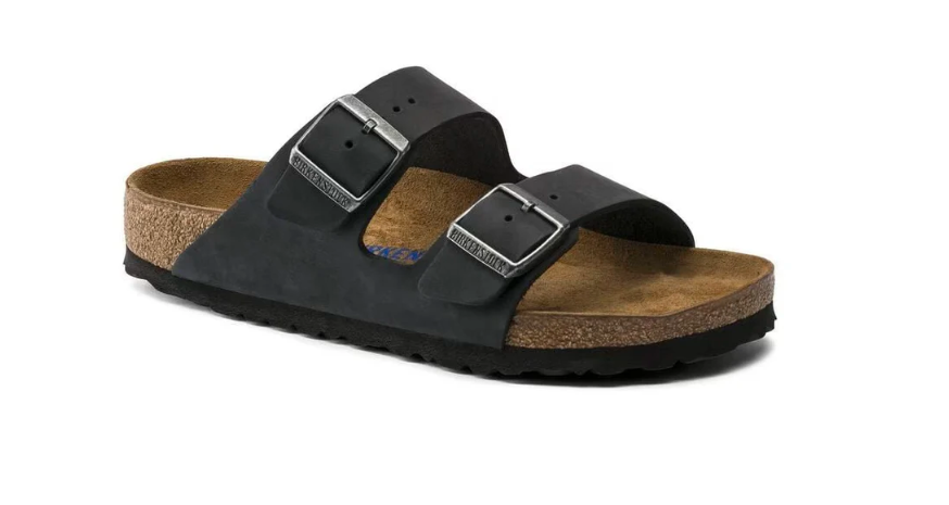 Birkenstock Arizona Soft Footbed - Oiled Black Sandal