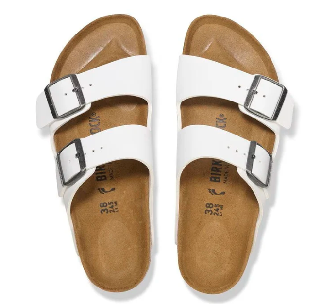 Birkenstock Arizona Leather Slip-On - White