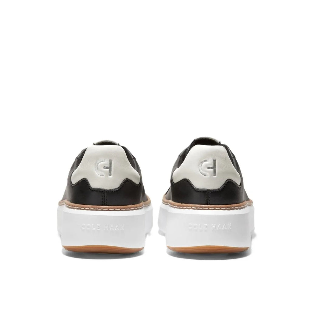 Cole Haan Women's Grandpro Topspin Black / White / Yellow Sneaker