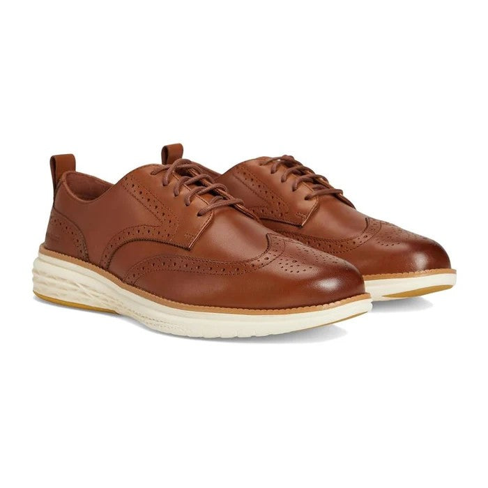 Cole Haan Men's Grand Hurrion Wing Oxford British Tan / Ivory Shoes