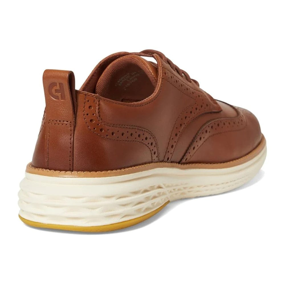 Cole Haan Men's Grand Hurrion Wing Oxford British Tan / Ivory Shoes