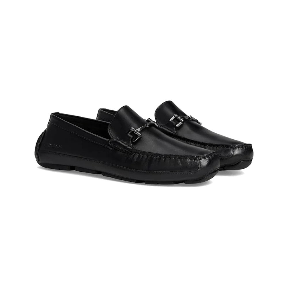 Cole Haan Men's Wyatt Bit Driver Leather Shoes - Black