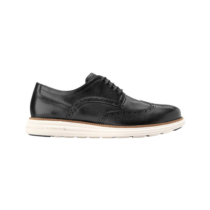 Cole Haan Men’s Remastered Grand Wingtip Oxford – Black Ivory