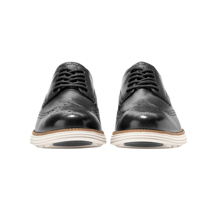 Cole Haan Men’s Remastered Grand Wingtip Oxford – Black Ivory