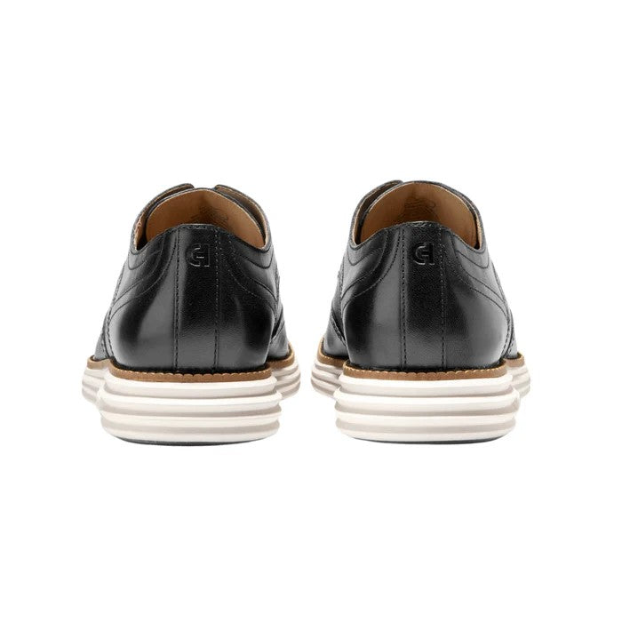 Cole Haan Men’s Remastered Grand Wingtip Oxford – Black Ivory