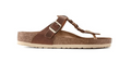 Birkenstock Gizeh Braid Cognac Oil - Leather Unisex Sandal