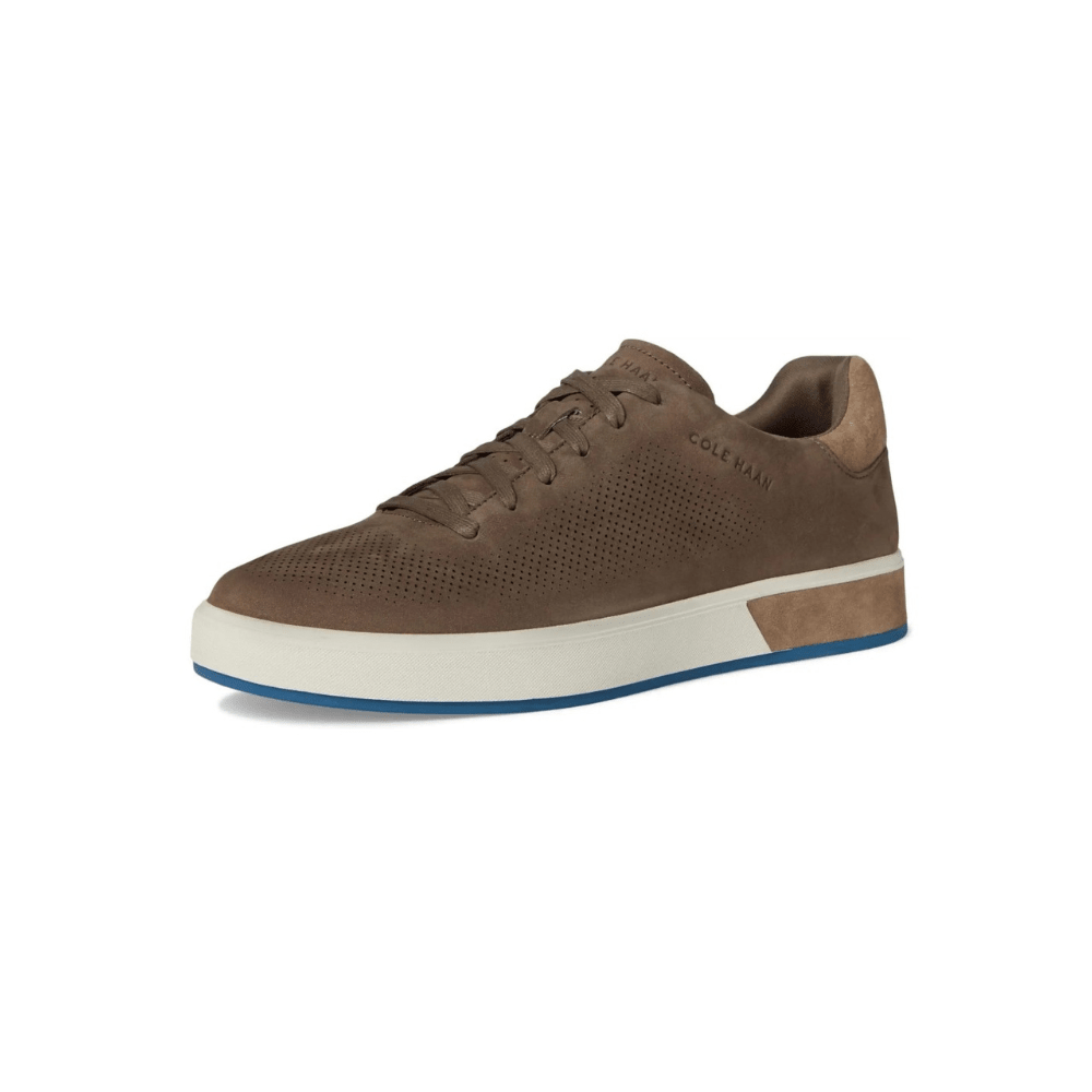 Cole Haan Men's GrandPrø Angleace Sneakers - Morel Nubuck / Irish Coffee