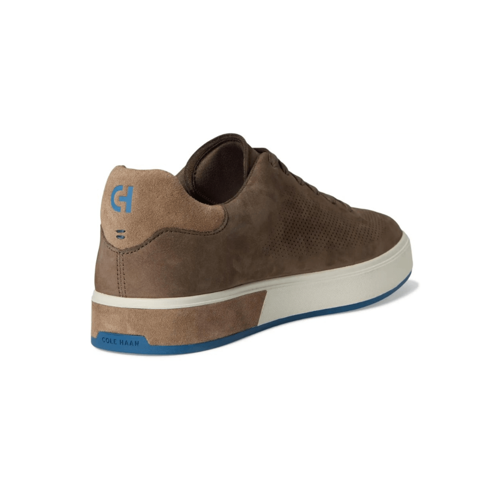 Cole Haan Men's GrandPrø Angleace Sneakers - Morel Nubuck / Irish Coffee