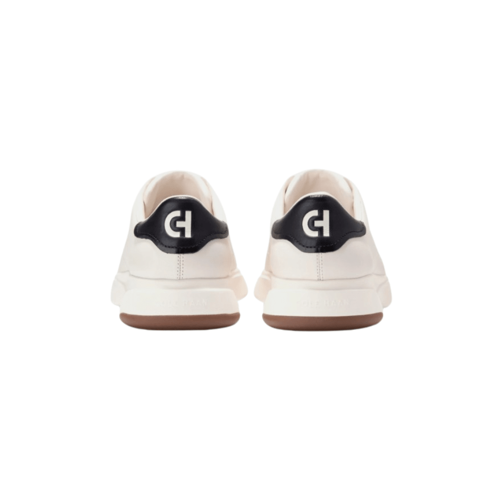 Cole Haan Men's GrandPrø Tennis 2.0 Leather Sneakers - Ivory/Black