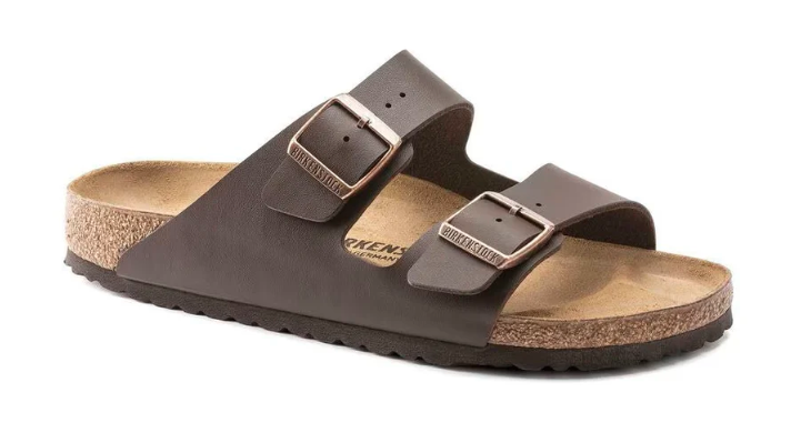Birkenstock Arizona Birko-Flor - Dark Brown Leather Unisex Sandal