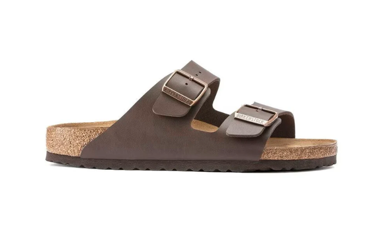 Birkenstock Arizona Birko-Flor - Dark Brown Leather Unisex Sandal