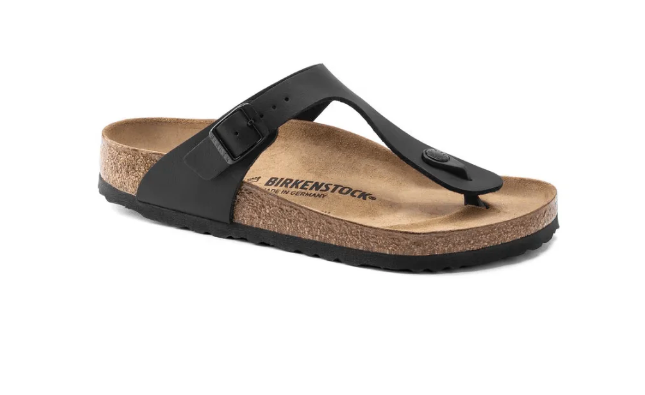 Birkenstock Gizeh Birko-Flor Thong Sandal - Black 43691-260
