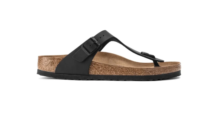 Birkenstock Gizeh Birko-Flor Thong Sandal - Black 43691-260